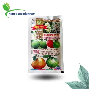 Phân bón lá KÍCH PHÁT TỐ Quang Nông (100gr) Giúp cây trổ sớm, nhiều hoa, Cây đâm rễ nhanh, mộng mọc sớm và dài hơn