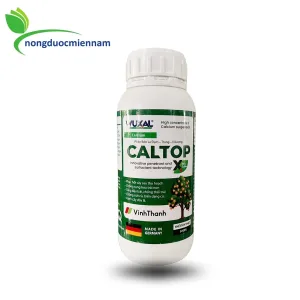 Phân Bón Lá Đạm - Trung - Vi Lượng CALTOP 500ml xuất xứ Đức - Giúp chắc trái, bóng trái, màu sắc mẫu, tỉ lệ thụ phấn cao