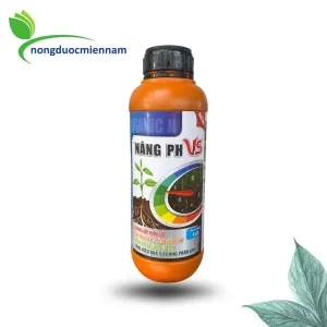 NÂNG PH VS (AGROPLUS ORGANIC FERTILIZER) Chai 1Lit - Nâng pH đất, cải tạo đất chua, ngăn chặn sự lây lan của tuyến trùng