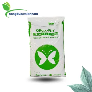 Phân bón hữu cơ Khoáng hữu cơ Auruma bm bao 25kg Dạng viên - 72OM + 3,2+2+70TE