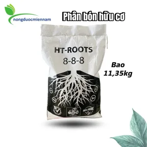 Phân bón Hữu cơ HT ROOTS 8-8-8 (11,35kg) Phục hồi cây sau thu hoạch, dưỡng bông, nuôi trái, nuôi cây tơ