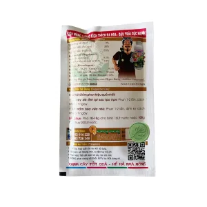 Alternative view of Phân bón lá KÍCH PHÁT TỐ Quang Nông (100gr) Giúp cây trổ sớm, nhiều hoa, Cây đâm rễ nhanh, mộng mọc sớm và dài hơn