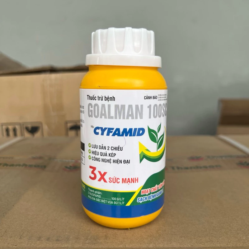 Thuốc trừ bệnh GOALMAN 100SC chai 240ml - Diet Nấm bệnh hiệu quả - An toàn cho bông và trái non - Ảnh 6