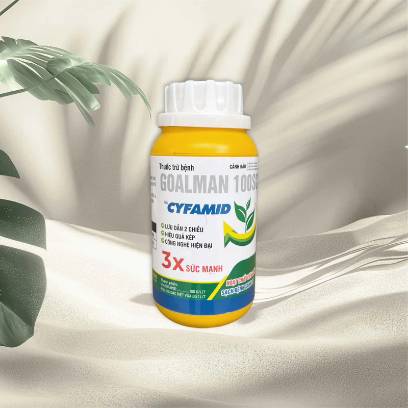 Thuốc trừ bệnh GOALMAN 100SC chai 240ml - Diet Nấm bệnh hiệu quả - An toàn cho bông và trái non - Ảnh 2