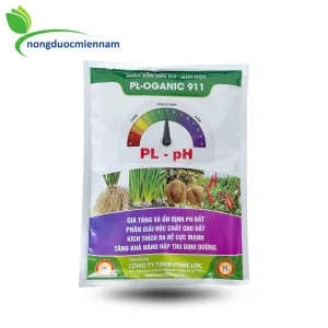 PL-OGANIC 911 -PHÁT LỘC– Giải Pháp Sinh Học Cải Tạo Đất, Kích Rễ Toàn Diện gói 1KG.