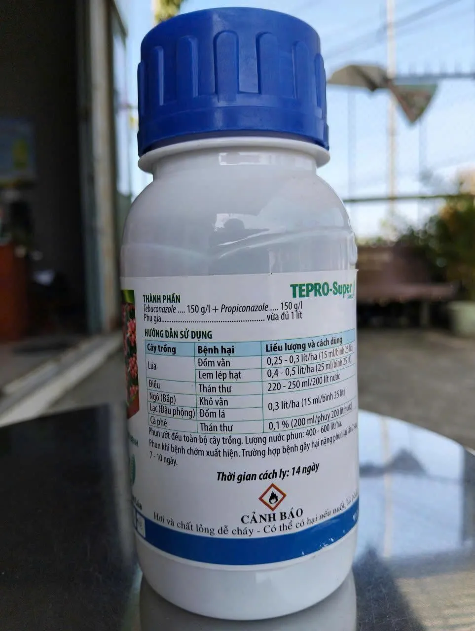 Thuốc trừ bệnh TEPRO SUPER 300EC HOPTRI chai 250ml - Ảnh 3