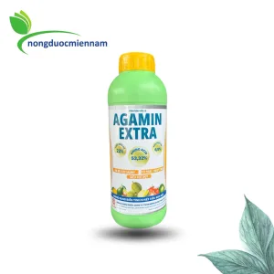 Phân bón lá AGAMIN EXTRA (1Lít) Amino rong biển xuất xứ Ý, vọt đọt, mập chồi, lớn trái, dưỡng mập hoa, tăng năng suất