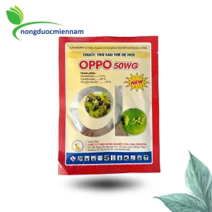 Thuốc trừ sâu OPPO 50WG gói 30gram - Diệt các loại côn trùng chích hút như bọ phấn trắng, bọ trĩ, rầy xanh, rệp muội