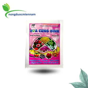 Phân bón lá HOA CUNG ĐÌNH (30gr) – Chuyên giữ hoa lâu tàn, ra hoa đồng loạt