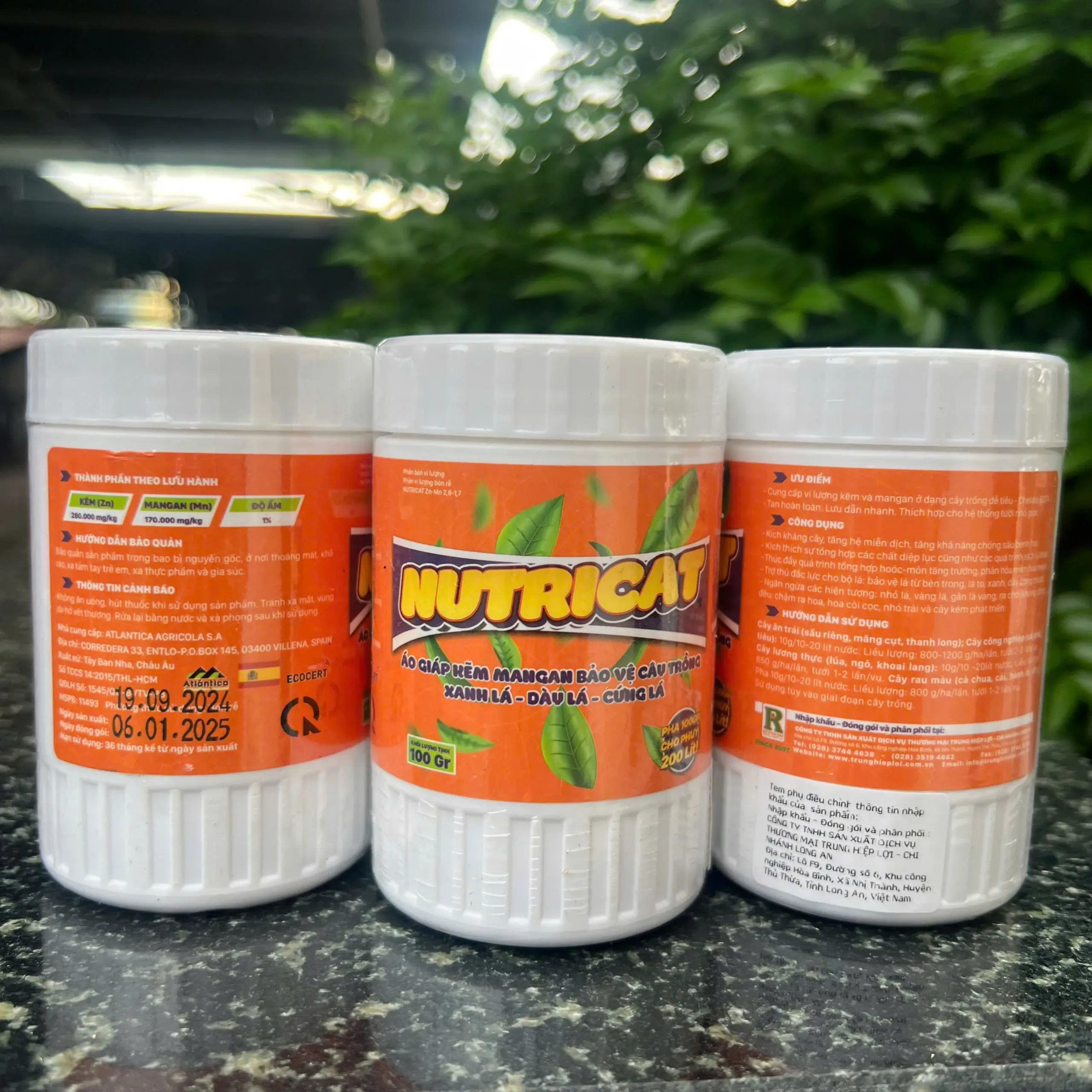 NUTRICAT- Cung cấp vi lượng kẽm và mangan ở dạng cây trồng dễ tiêu. - Ảnh 4