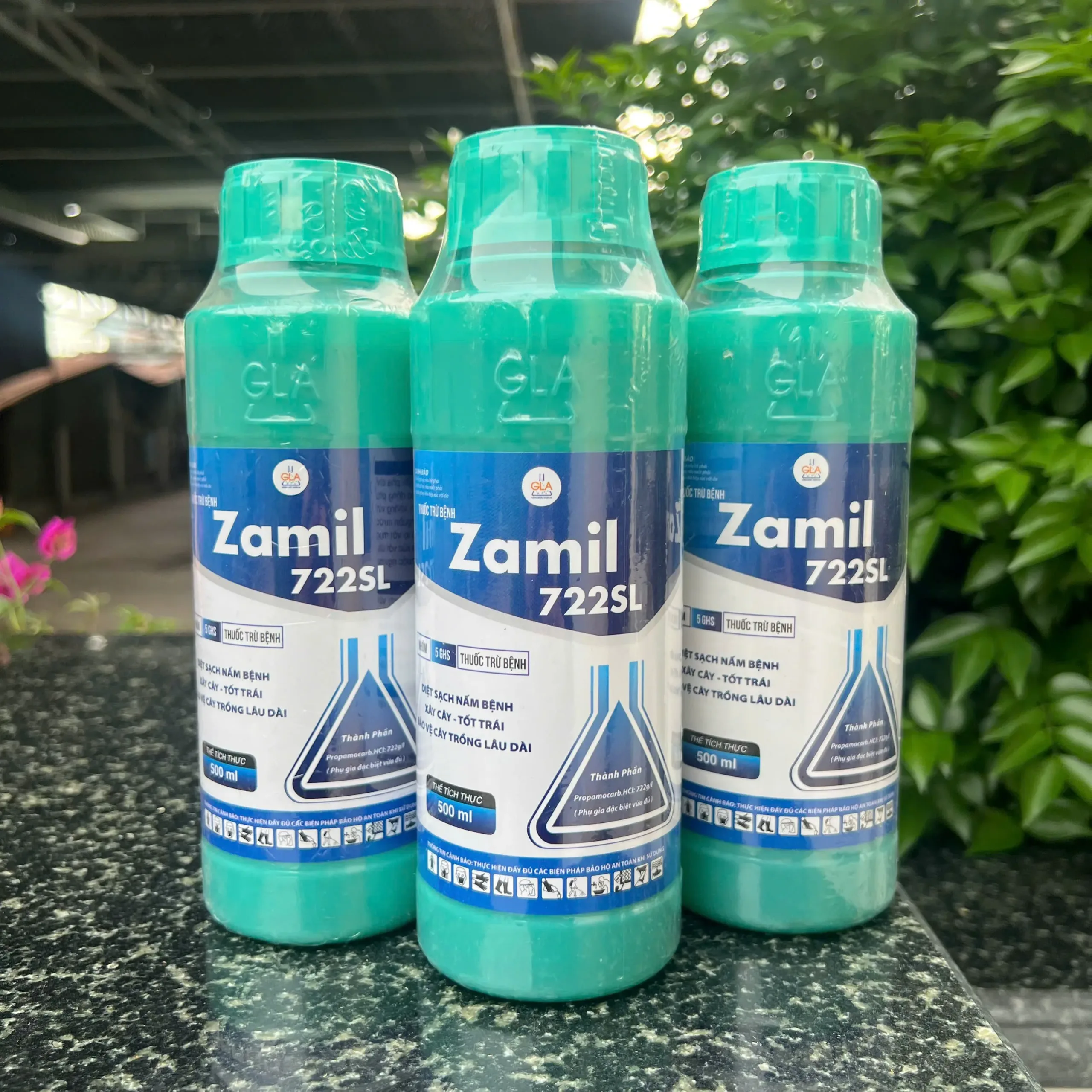 Zamil 722SL- Thuốc trừ bệnh Siêu lưu dẫn mạnh mẽ, bảo vệ cây trồng lâu dài. Mốc sương trên nho - Ảnh 3