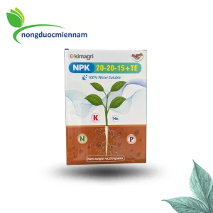 kimagri PHÂN BÓN HỖN HỢP NPK NPK 20-20-15 +TE NNBD ĐÒNG TO – BÔNG BỰ – TRĨU HẠT