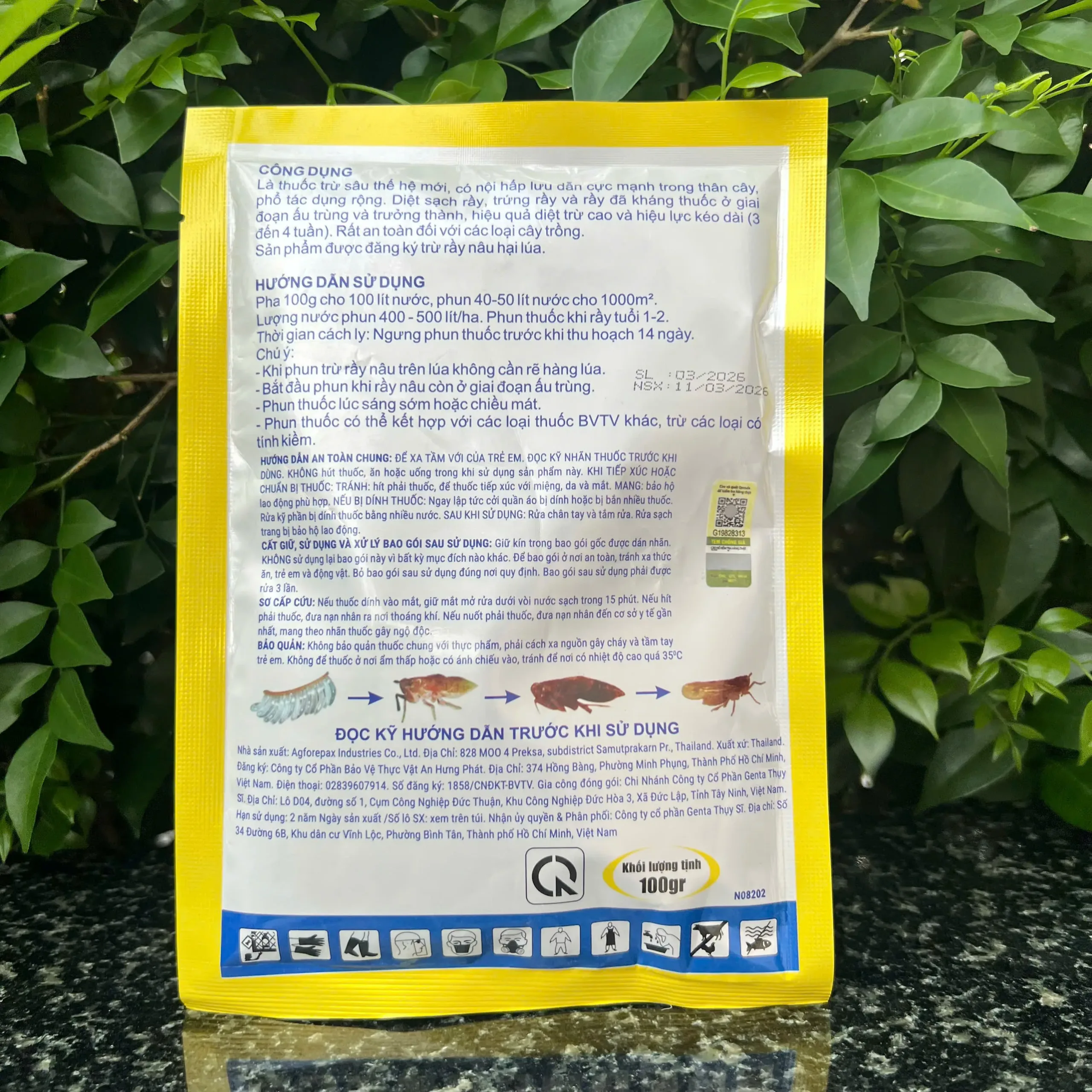 Thuốc trừ sâu IMIPRID 10WP Lưu dẫn nội hấp Ung trứng nội lực kéo dài trên rầy-trứng rầy. - Ảnh 2
