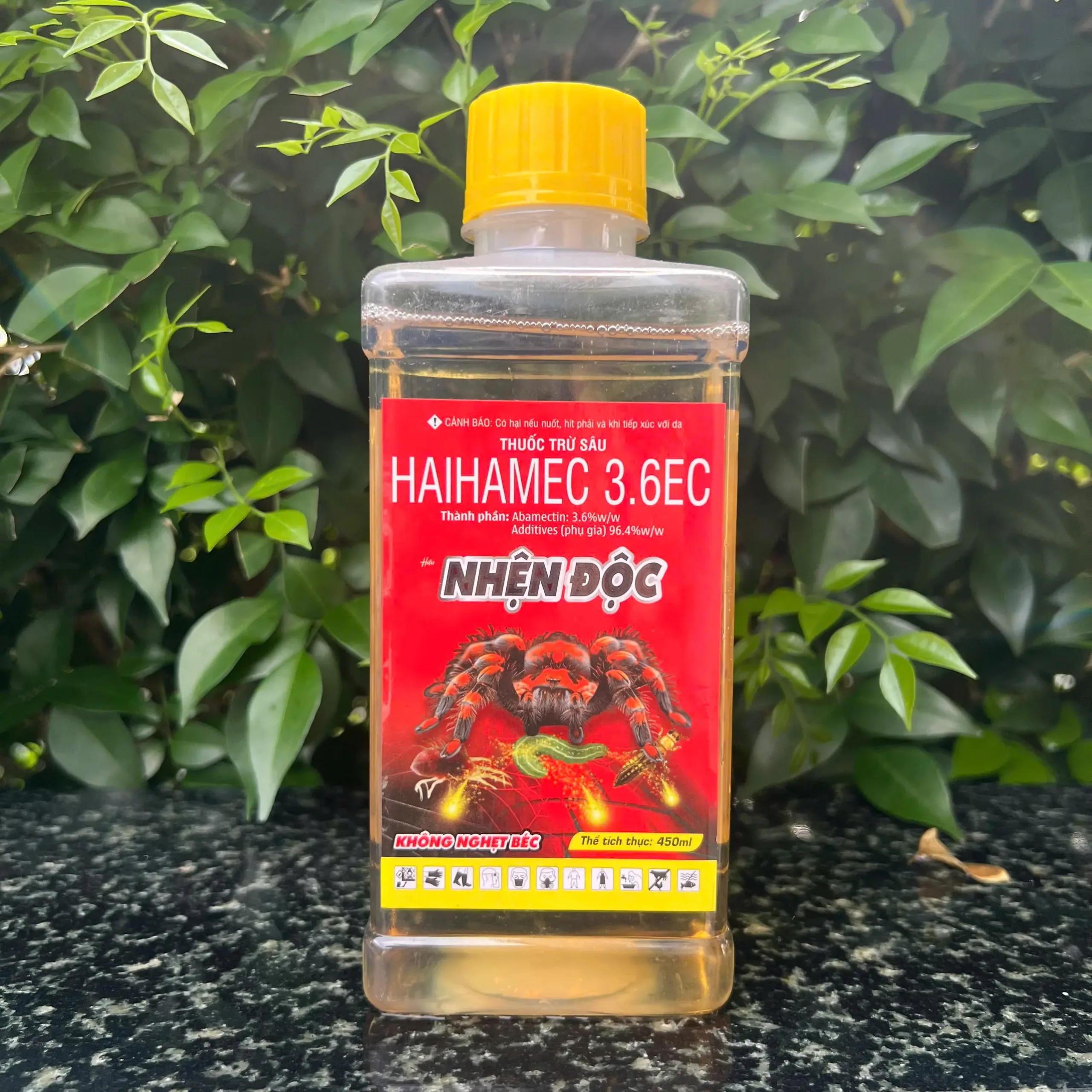 HAIHAMEC 3.6EC thuốc trừ sâu sinh học với Abamectin 3.6%, chuyên trị hiệu quả sâu cuốn lá, nhện đỏ. NƯỚC TRONG nhãn đỏ MỚI. - Ảnh 2