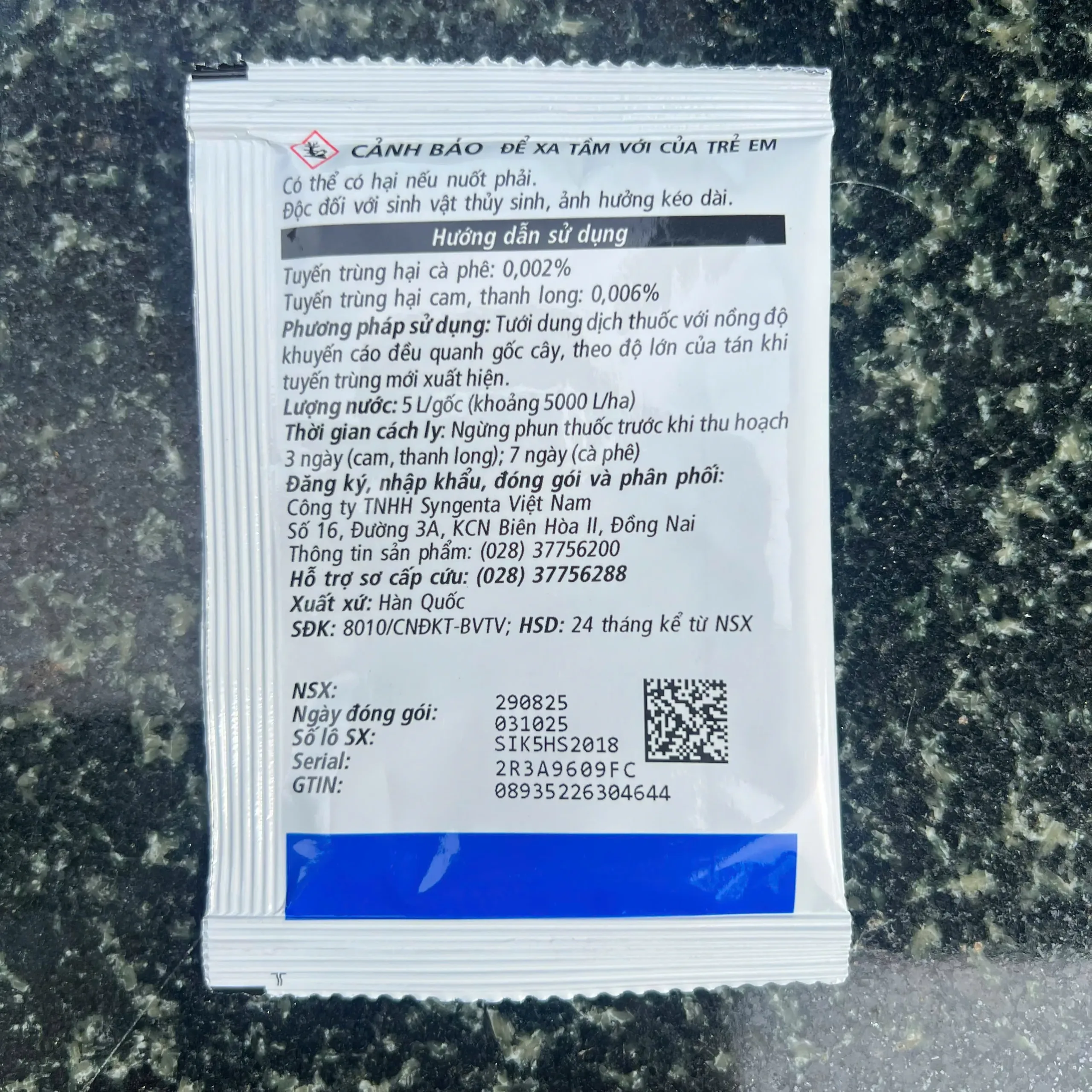 VANIVA 450SC-Syngenta/20ml. Thuốc trừ sâu, trừ tuyến trùng nhóm N-3 - Bung rễ to, bật chồi khỏe - Ảnh 3