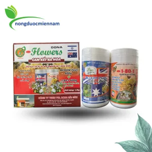 Cặp phân bón DONA FLOWERS- Chuyên xử lý ra hoa nghịch vụ- mùa mưa | 1,2KG