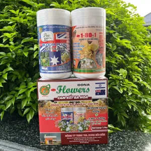 Alternative view of Cặp phân bón DONA FLOWERS- Chuyên xử lý ra hoa nghịch vụ- mùa mưa | 1,2KG