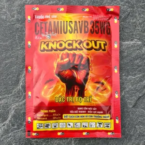 Alternative view of Thuốc trừ sâu Cetamiusavb 35WG hiệu KNOCK OUT gói 50GR