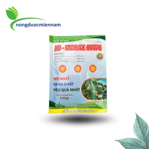 Thuốc trừ bệnh AU-MORAX 60WG gói 100gr - Dạng cốm mát cây, không đóng vệt trái. sạch bệnh thối trái, thán thư, sương mai