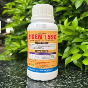 Alternative view of Thuốc trừ sâu Zigen 15SC -A3 Mát cây - Xanh lá - Sạch chích hút | Chai 240ml
