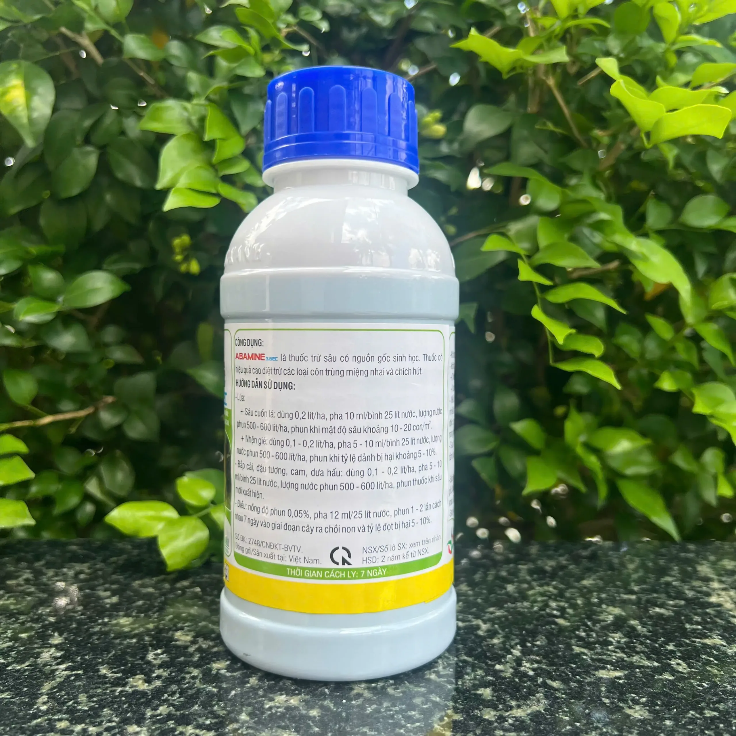 ABAMINE 3.6EC (nước đục) - thuốc trừ sâu sinh học Diệt trừ sâu xanh, sâu tơ, ốc sên - Ảnh 3