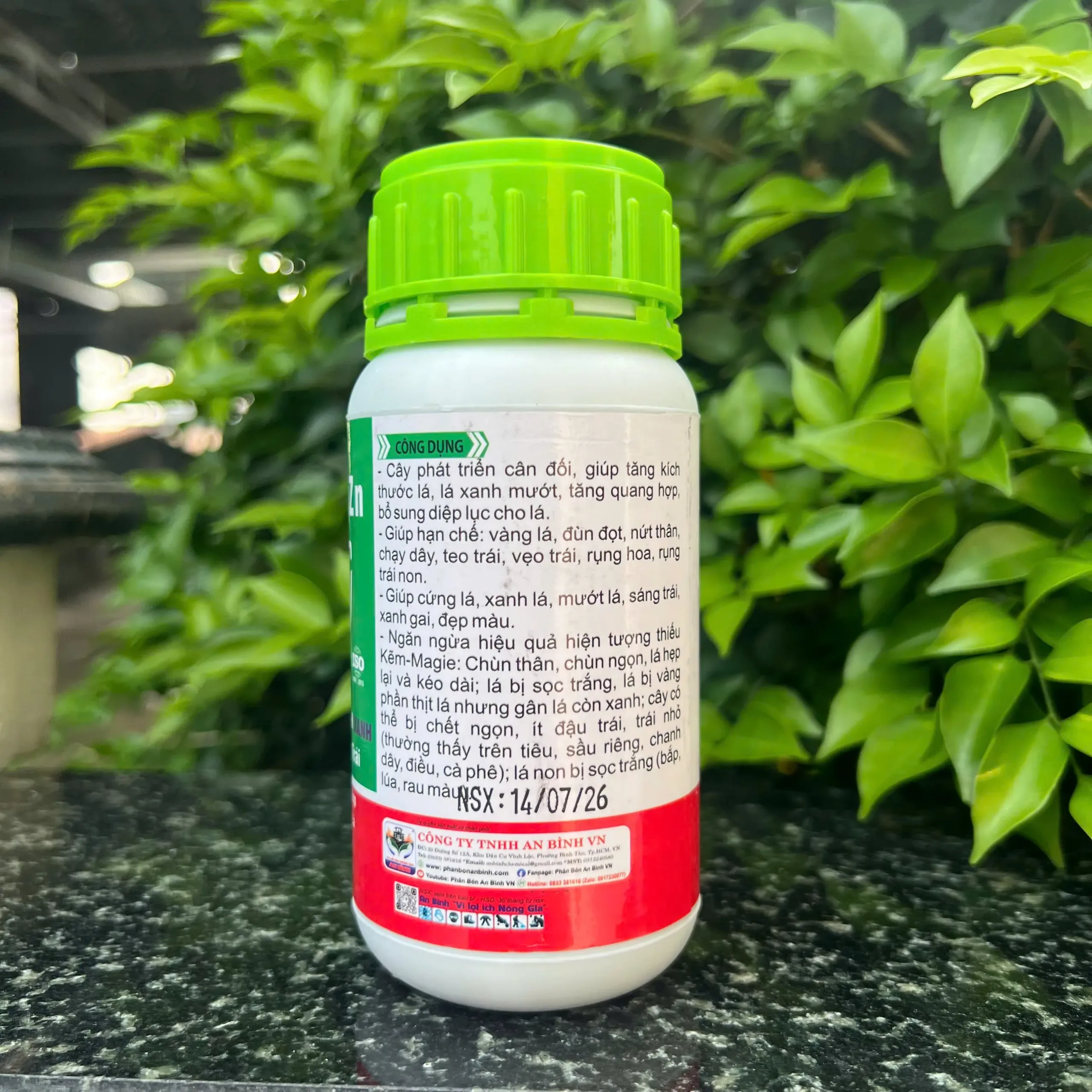 Phân bón lá EDTA MG + ZN -EDTA MAGIE KẼM (250ml) Dạng sữa - bổ sung tổ hợp nguyên liệu dinh dưỡng thiết yếu cho cây tức thời. Chai 250ml - Ảnh 3