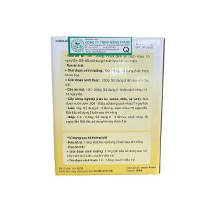 Alternative view of NPK BASFOLIAR® 25-10-17+TE (1kg) - Chuyên dùng để bổ sung dinh dưỡng nhanh cho cây, giúp bung đọt mạnh, lớn trái, dưỡng bông