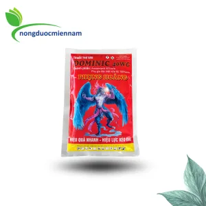 Dominic 40WG Hiệu Phụng Hoàng nhãn đỏ phòng trừ rệp muội, chích hút, gói 100gr